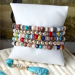 Park Lane Heartland Multicolor Beaded Bracelet | 5 Bracelet Set | Sold Out